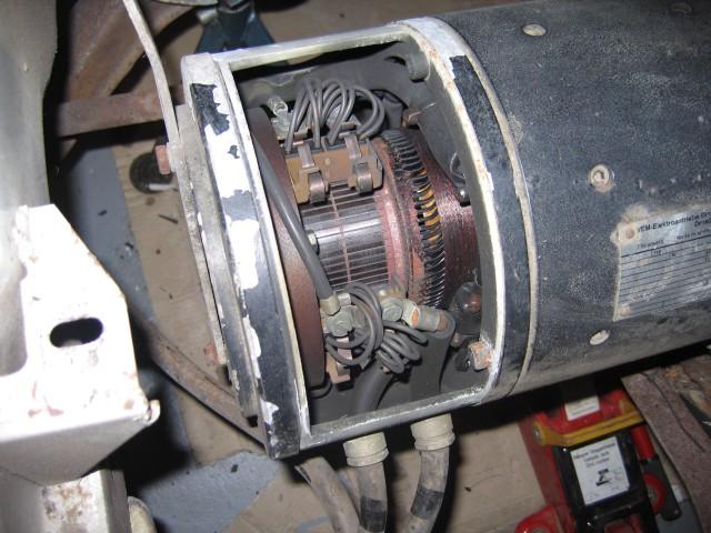 Motor commutator