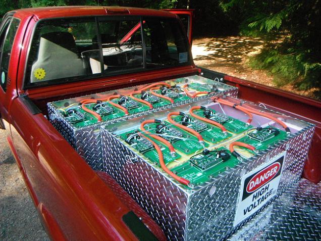 E' Pickup Under Hood