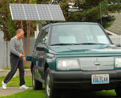 Charging by solar