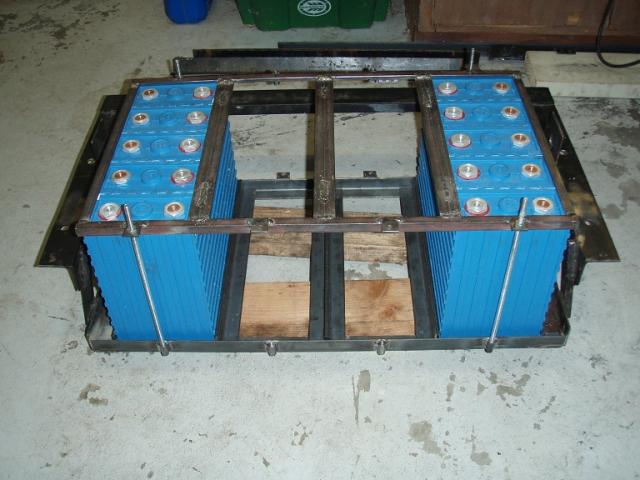 Test Fitting Battery Racks