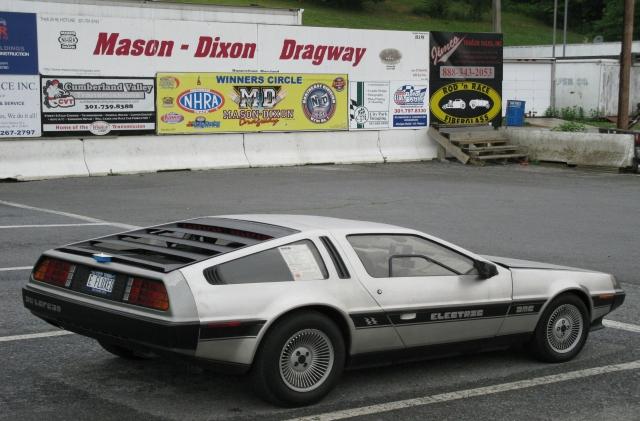 World's Fastest  Electric DeLorean