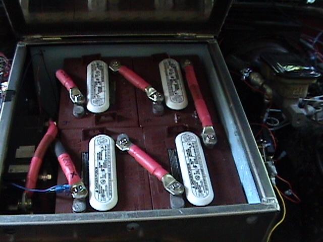 Front battery box