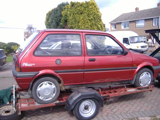 Rover Metro before conversion