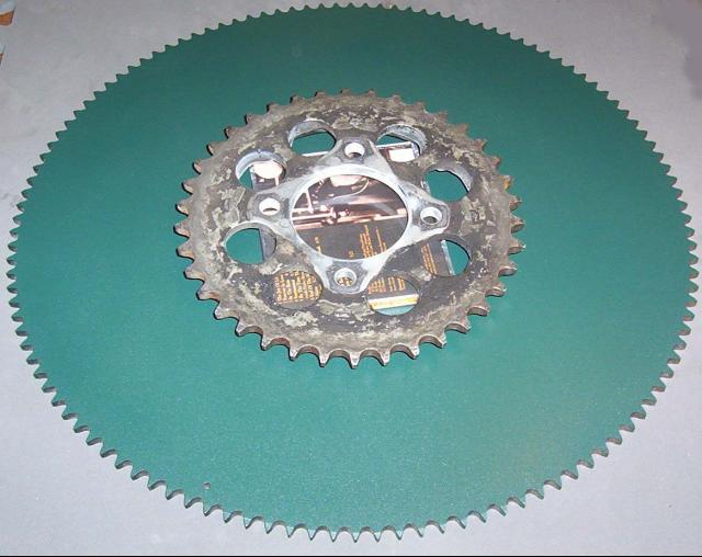 120T sprocket
