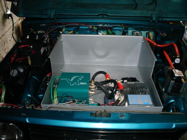 Front battery & controls box