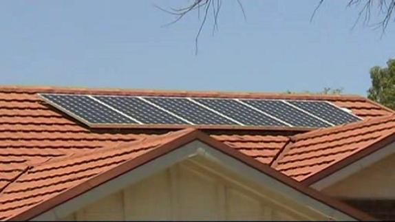 PV Solar panels now on roof.