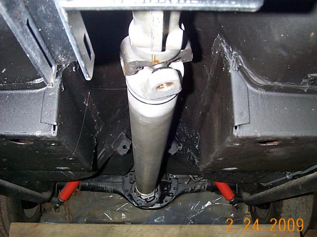 Aluminum driveshaft