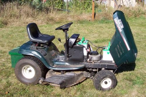 Mower conversion