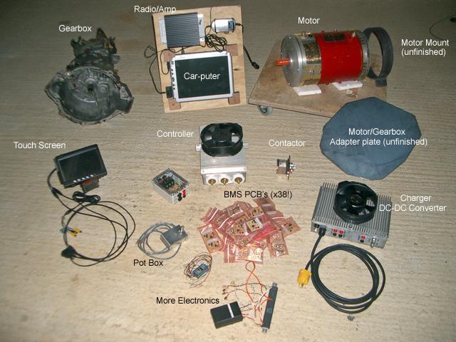 Most of the components...