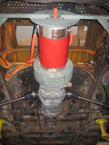 Motor mounted