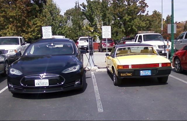 Charging at the library