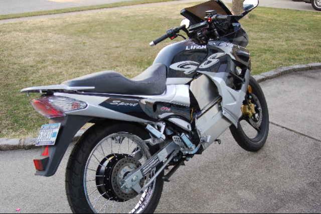 Finished Motorcycle