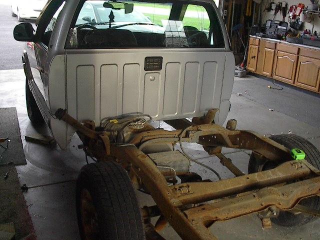 The bed is off....will be a tilt bed.