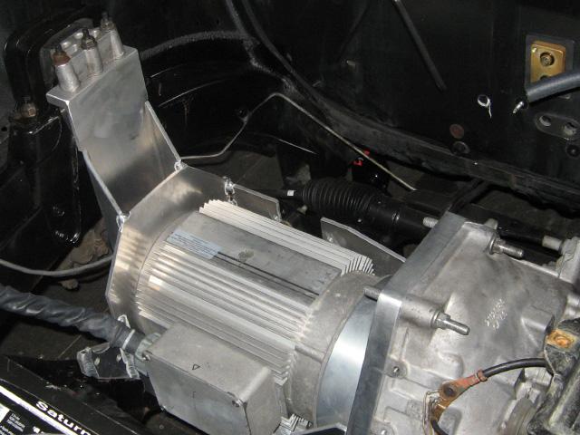 The Electric Motor Installed