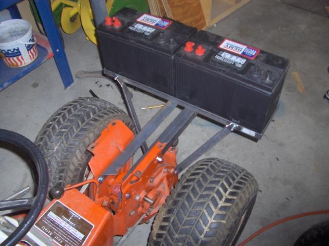 Rear Battery Rack