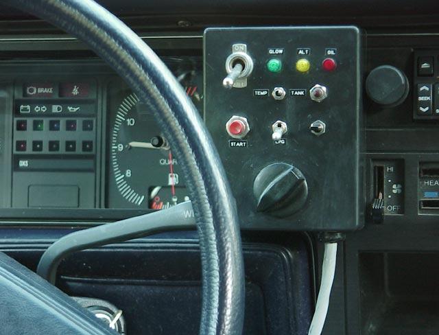 Pusher control console