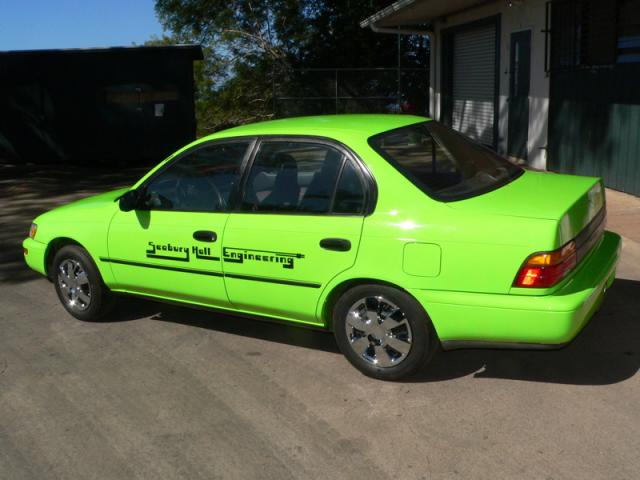 Seabury Hall Engineering EV car side