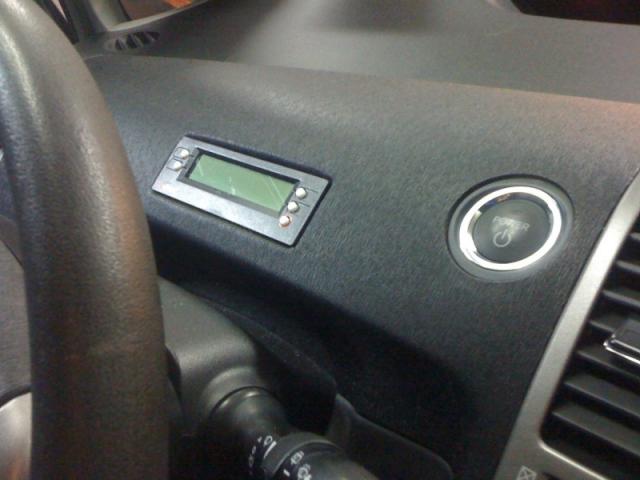 Scangauge II embedded into dash