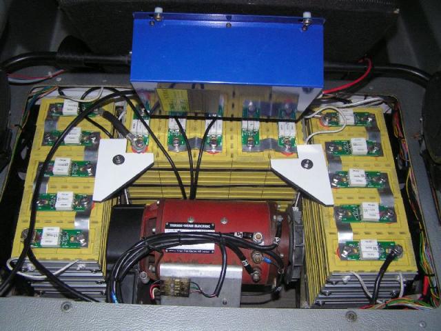 battery trunk and charger