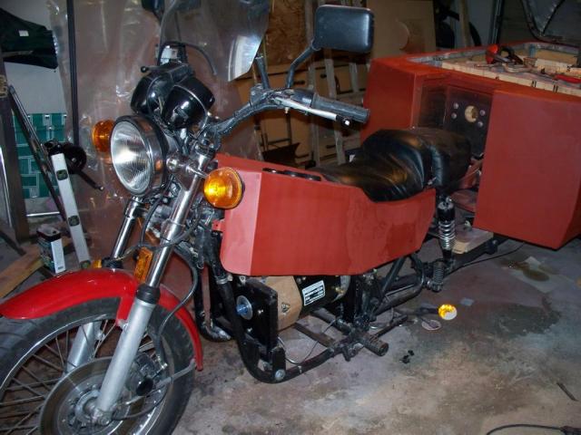Side View of Trike