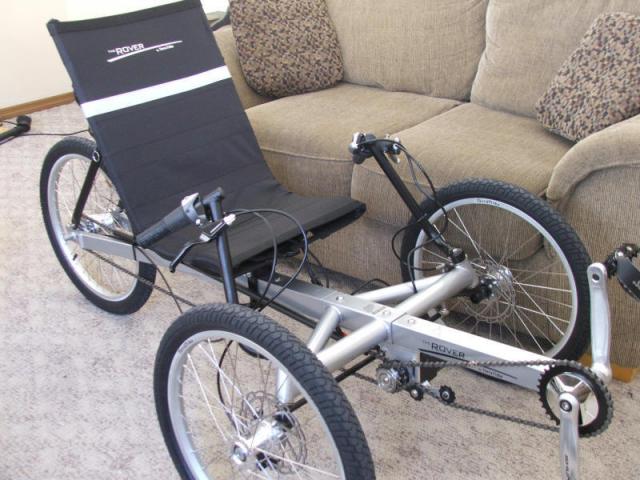 home built recumbent trike