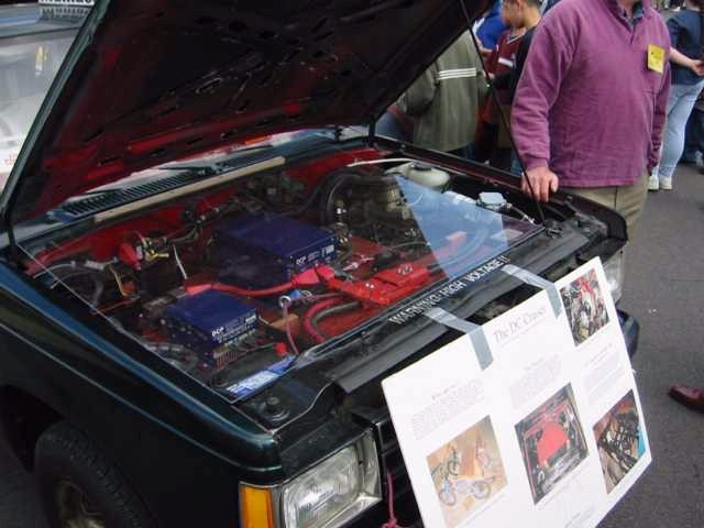 On display in Washington DC (note Lexan