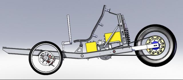 Etrike 3D Side View