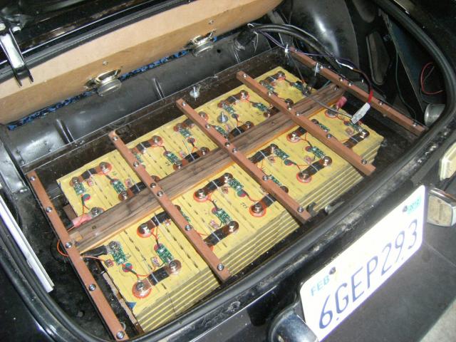 My Rear Battery box in the Trunk