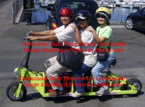 Three Person LimoScooter 1