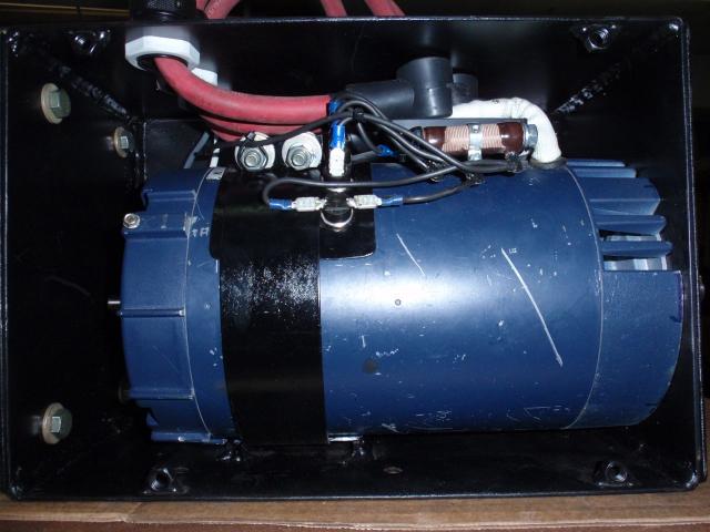 Inside motor box