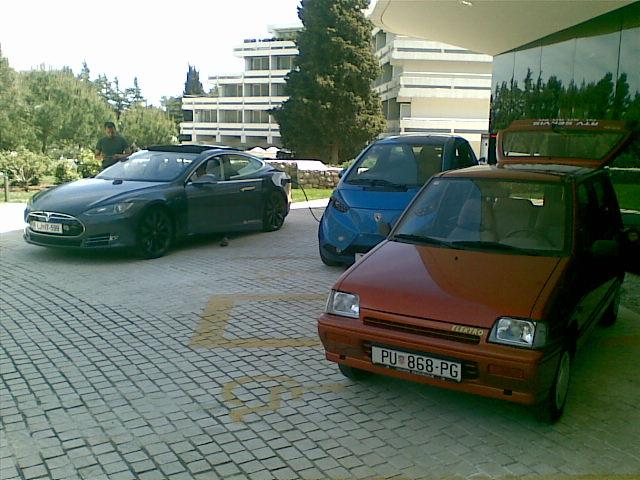 Opening charging point in Rovinj