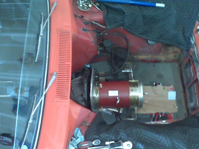 pic of motor installed