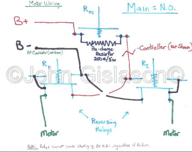 Traction Motor Control Relays