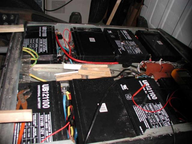 Installing regs on batteries