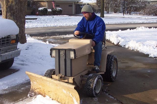 Plowing made easy (and quiet and cleaner