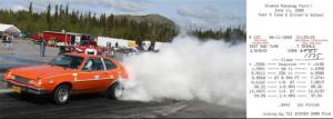 Lightin' em up at Alaska Raceway Park