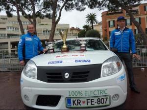 Winner at Rallye Monte Carlo des energie
