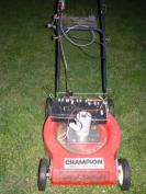 Frankenmower front view