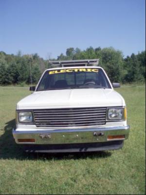 1987 Chevrolet S-10 Electric front view