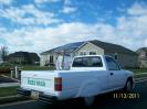 EV Truck and Solar Panels that power my 