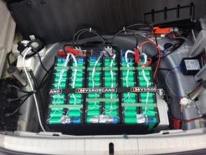 Prius gen3 with 26650 battery uppgrade
