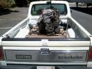 Replacement Prius engine in truck