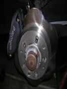 Power brakes hidden in front fender. Power brakes hidden in front fender.